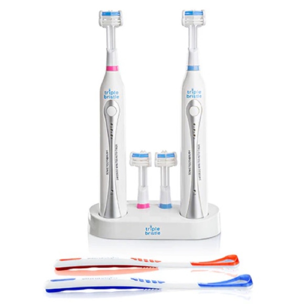 Triple Bristle Sonic Duo Rechargeable Toothbrush